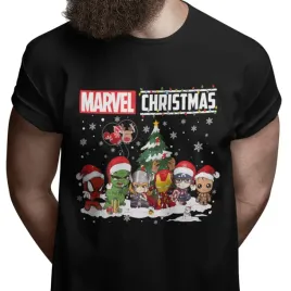 koszulka-meska-swiateczna-marvel-avangers-hulk-ironman-groot-l