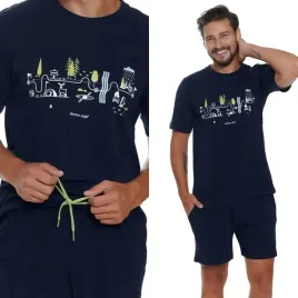 pizama-meska-doctor-nap-5355-xxl-52-granatowy