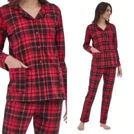 pizama-damska-cornette-kaya-482-xxl-44-czerwony