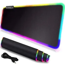 duza-podkladka-pod-myszke-gamingowa-na-biurko-led-rgb-podswietlana-czarna