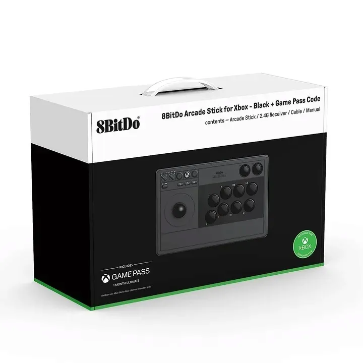 8bitdo-arcade-stick-black-joystick-xbox-one-xors-pc