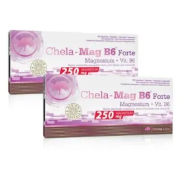 olimp-2x-chela-mag-b6-forte-120-kap-chelat-magnezu