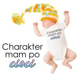 body-niemowlece-gladkie-krotki-rekaw-biale-charakter-mam-po-cioci-wzory-68