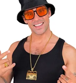 naszyjnik-radio-magnetofon-boom-box-raper-gangster-dodatek-karnawal