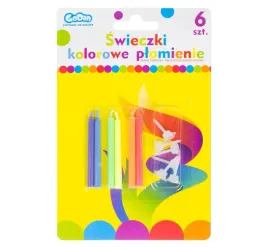 godan-swieczki-kolorowe-plomienie-6-szt