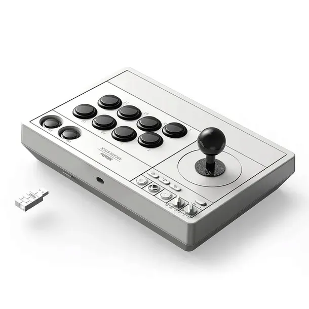 8bitdo-arcade-stick-white-joystick-xbox-one-xors-pc-rodzaj-inne