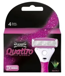wklady-osrza-nozyki-wilkinson-quattro-for-women-3-szt