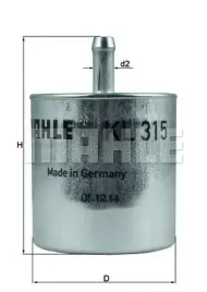 filtr-paliwa-mahle-kl-315