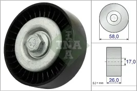 rolka-kierunkowa-prowadzaca-pasek-klinowy-zebaty-ina-532-0669-10