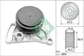 rolka-napinacza-pasek-klinowy-wielorowkowy-ina-531-0309-10