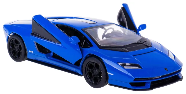 LAMBORGHINI COUNTACH LPI 800-4 KINSMART 1:38 NIEBIESKI