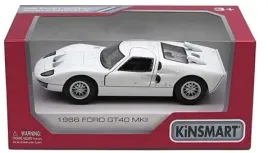 model-metal-kinsmart-1-32-ford-gt40-mkii-1966-bialy