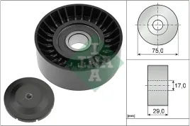 rolka-kierunkowa-prowadzaca-pasek-klinowy-zebaty-ina-532-0536-10