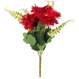bukiet-9-astrow-z-paprotkami-42cm-kolor-czerwony-sztuczne-kwiaty-do-wazonu