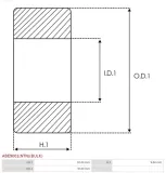 lozysko-as-pl-abe9001-ntn-bulk-stan-nowy