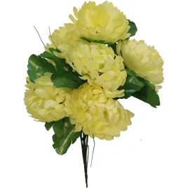 bukiet-7-chryzantem-z-trawka-40cm-zolty-dekoracja-wszystkich-swietych