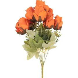 bukiet-9-roz-w-pakach-46cm-pomaranczowy-sztuczne-kwiaty-roza-do-kompozycji