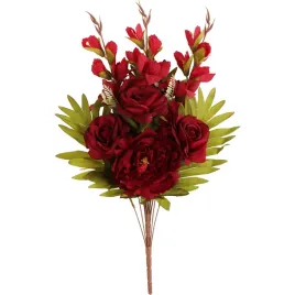 bukiet-plaska-wiazanka-nagrobna-gladiola-roze-piwonia-68cm-bordowa