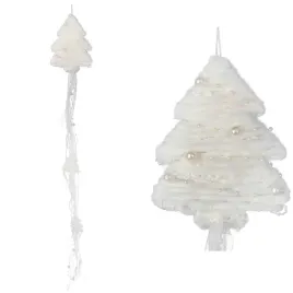 biala-zawieszka-dekoracyjna-choinka-z-wloczki-70cm