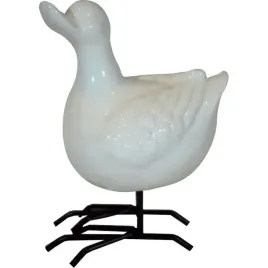 ozdobna-biala-kaczka-dekoracyjna-12-cm-taras-ogrod