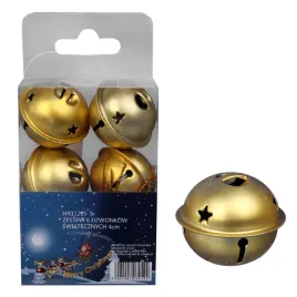 dzwonki-mikolaja-4-cm-zawieszki-zlote-metalowe