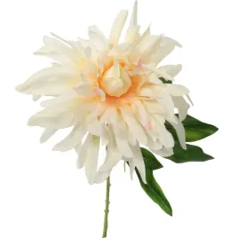 dalia-kwiat-sztuczny-pojedynka-kremowa