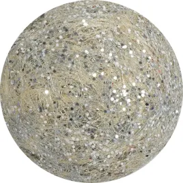 kula-do-powieszenia-z-sizalu-bialo-srebrna-15-cm