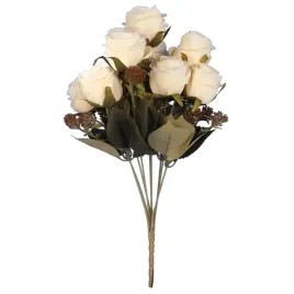 bukiet-9-roz-40-cm-kolor-kremowy-sztuczne-kwiaty-roze-jak-zywe