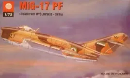 model-do-sklejania-samolot-mig-17-pf-syria-1-72-plastyk
