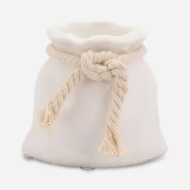 swiecznik-ceramiczny-sakiewka-bialy-105x95x75cm