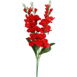 bukiet-gladiola-czerwony-sztuczne-kwiaty