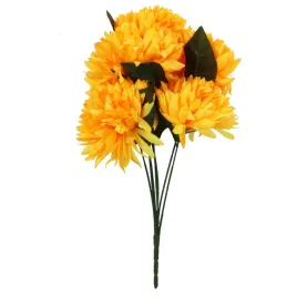 bukiet-6-duzych-chryzantem-pomaranczowy-62cm-kwiat