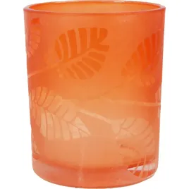 swiecznik-szklany-pomaranczowy-tealight-latarenka