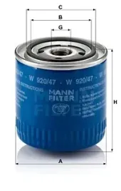 filtr-oleju-mann-filter-w-920-47