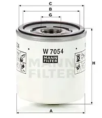filtr-oleju-mann-filter-w-7054