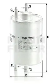 filtr-paliwa-mann-filter-wk-720