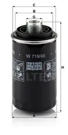 filtr-oleju-mann-filter-w-719-45