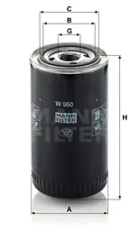 filtr-oleju-mann-filter-w-950