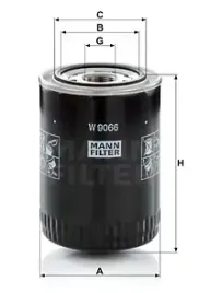 filtr-oleju-mann-filter-w-9066