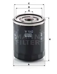 filtr-oleju-mann-filter-w-7052
