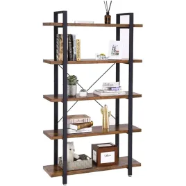 regal-biblioteczka-105x34x178-polka-rustykalna-industrialna-vintage-brazowa