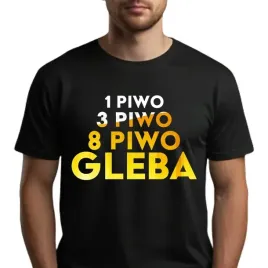 koszulka-meska-t-shirt-czarny-prezent-dla-faceta-8-piw-i-gleba-wzory-xl