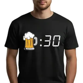 koszulka-meska-t-shirt-czarny-na-prezent-dla-faceta-czas-sie-napic-wzory-s