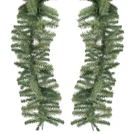 girlanda-swierkowa-zielona-dekoracja-balustrady