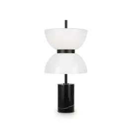 lampa-stolowa-dekoracyjna-czarna-z-bialym-unikalnym-kloszem-led-maytoni