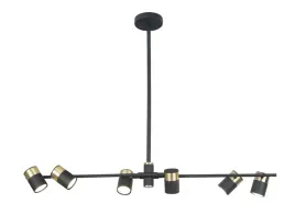 lampa-wiszaca-czarna-zlota-6-reflektorow-nad-stol-wyspe-do-jadalni-maxlight