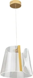 lampa-wiszaca-led-zlota-przezroczysty-klosz-nad-stol-wyspe-3000k-maxlight