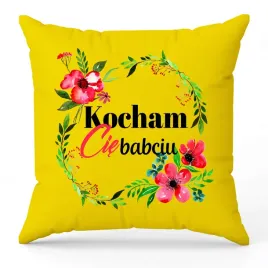 poduszka-zolta-40x40-super-prezent-dla-babci-dzien-babci-kocham-cie-babciu