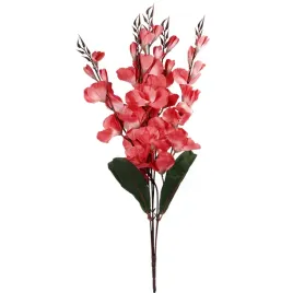 bukiet-5-gladioli-lososiowych-sztuczne-kwiaty