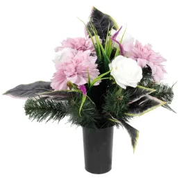 elegancki-stroik-nagrobny-fioletowa-dalia-wazon-kompozycja-wiazanka-pomnik